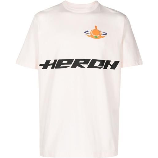 Heron Preston t-shirt hp globe burn - rosa
