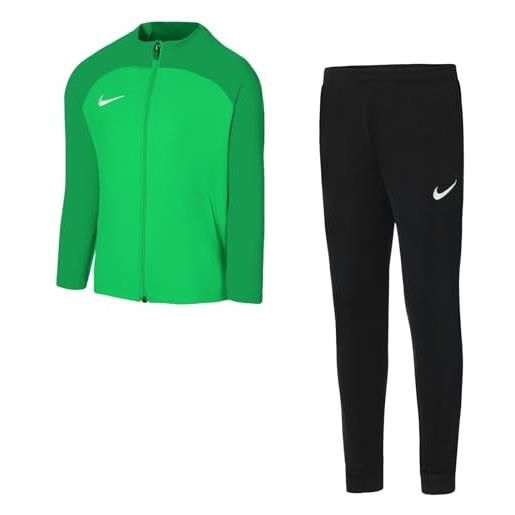 Nike unisex kids tracksuit lk nk df acdpr trk suit k, green spark/black/lucky green/white, dj3363 329, xl