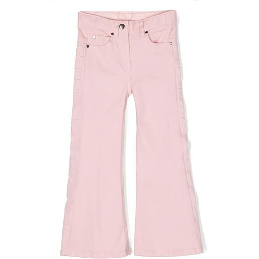 Stella McCartney kids pantalone in cotone rosa