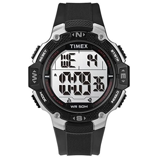 Timex orologio digitale al quarzo uomo con cinturino in plastica tw5m41200
