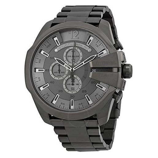 Diesel orologio cronografo quarzo uomo con cinturino in acciaio inossidabile dz4282