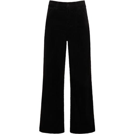 CARHARTT WIP pantaloni simple in millerighe