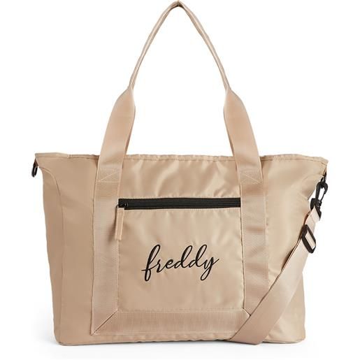 Freddy borsa tote bag con tracolla con logo ricamato