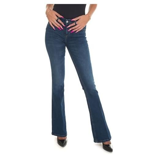 Liu Jo Jeans ecs b. Up parfait beat reg. W - tessuto elasticizzato in cotone da donna, colore: blu jeans ecs stunnin, turchese, 25, turchese, 25