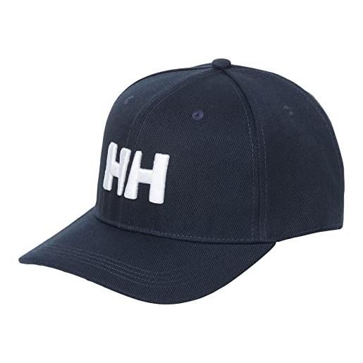 Helly Hansen brand cap 67300-597, unisex cap with a visor, navy, one size eu