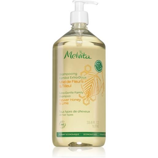 Melvita extra-gentle shower shampoo 1000 ml