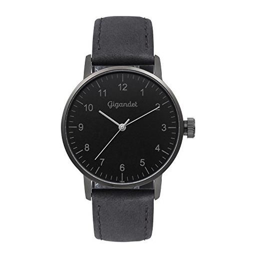Gigandet minimalism orologio donna analogico quartz nero g27-004