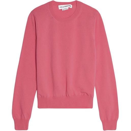 Comme Des Garçons Girl maglione girocollo - rosa