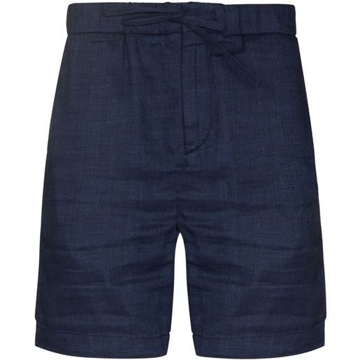 Frescobol Carioca shorts con coulisse felipe - blu
