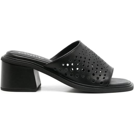 Sarah Chofakian mules studio 130 45mm - nero