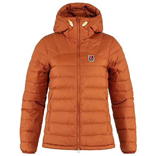 Fjallraven 86122-243 expedition pack down hoodie w giacca donna terracotta brown taglia s