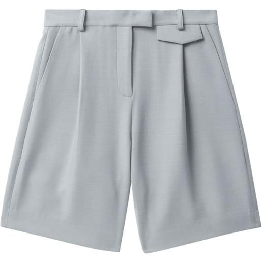 Materiel shorts con pieghe - grigio