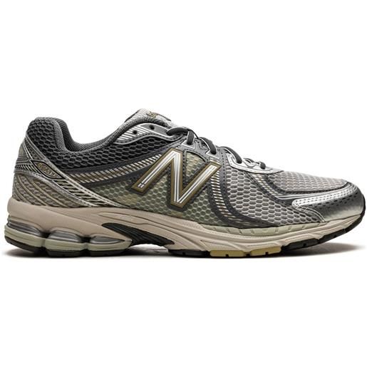 New Balance sneakers 860v2 earth - grigio