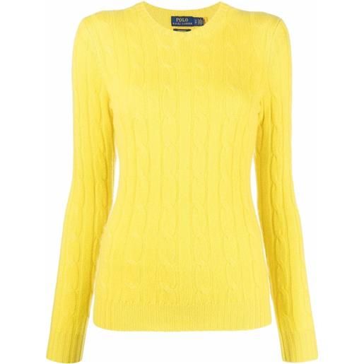 Polo Ralph Lauren maglione julianna - giallo