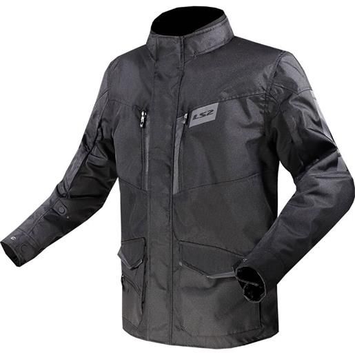 LS2 giacca metropolis evo man jacket black | LS2