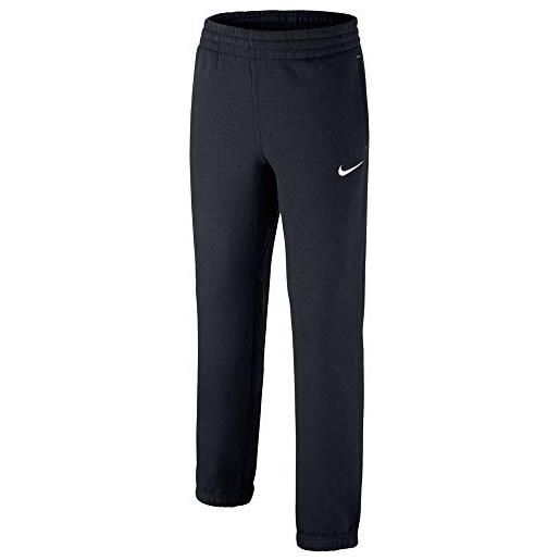 Nike b nk n45 core bf cuff, pantaloni bambini e ragazzi, nero/bianco/bianco, xs
