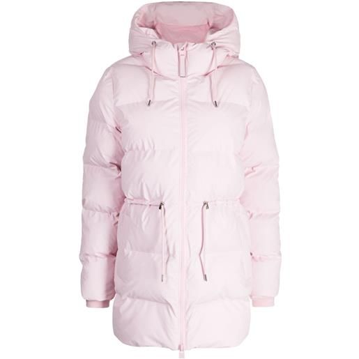 Rains cappotto trapuntato - rosa