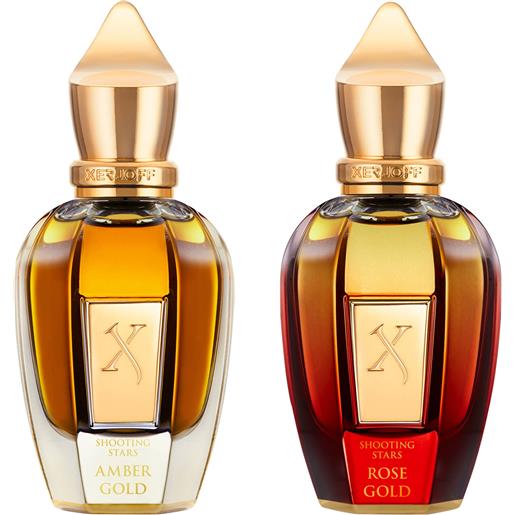 Xerjoff amber gold & rose gold kit parfum 2x50 ml