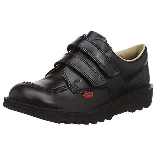 Kickers - scarpe formali, bambino, nero (schwarz), 30 eu(12 uk child)