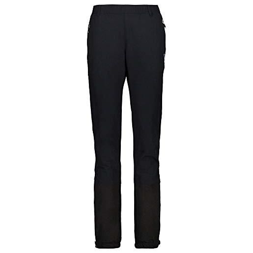 CMP - pantaloni antistrappo estremamente elasticizzati da donna, nero, 50