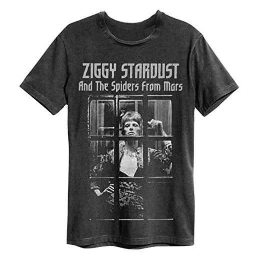 BAWANG amplified - ziggy stardust spiders from mars - unisex t-shirt black 3xl