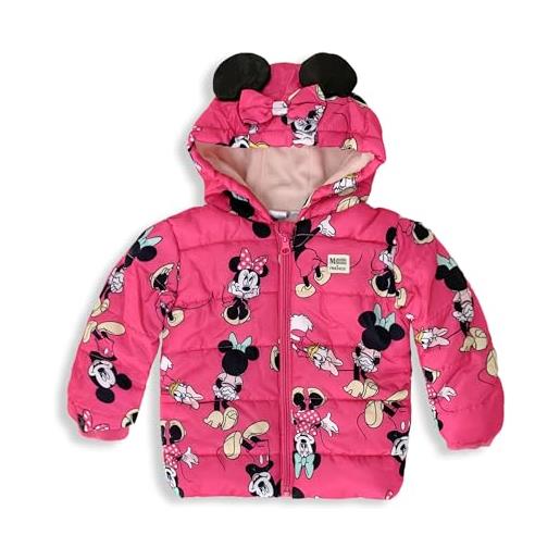 SUN CITY giubbotto neonato invernale disney minnie mouse 12 mesi bimba con cappuccio 5892