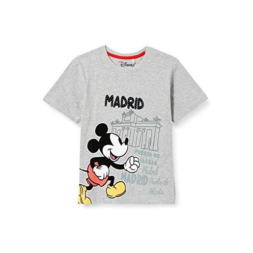 Cerdá camiseta manga corta mickey, t-shirt bambino, grigio (gris c13), 3 anni (taglia produttore: 3)