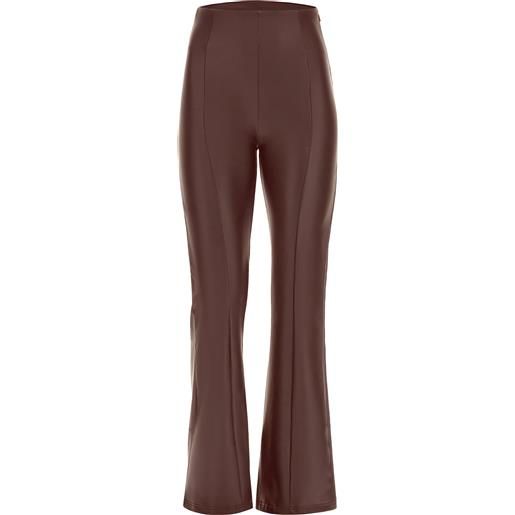 Freddy wr. Up® similpelle con fondo super flare e vita alta