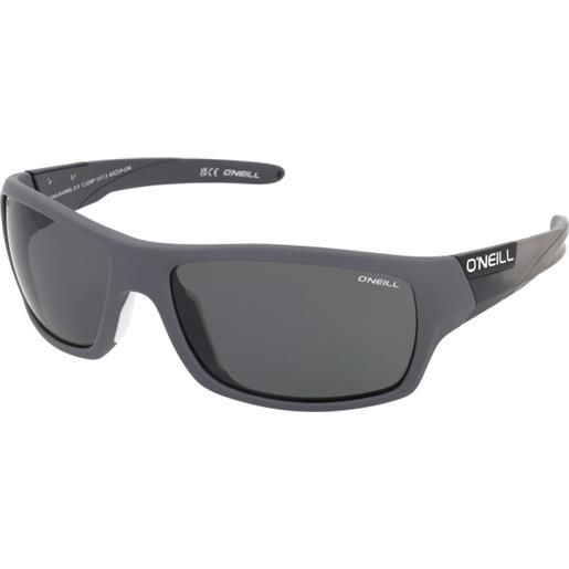 O'Neill ons barrel 2.0 108p | occhiali da sole sportivi | unisex | plastica | rettangolari | grigio | adrialenti