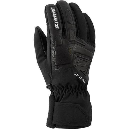 Ziener glyxus as ski alpine gloves nero 8.5 uomo