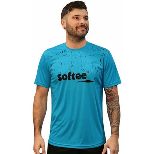 Softee t-shirt da uomo sensation - azzurro/nero