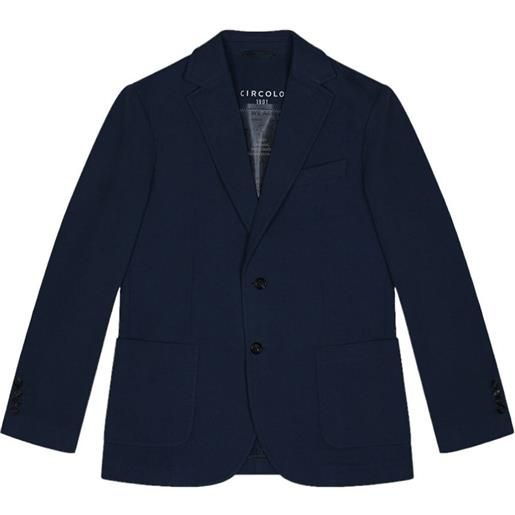 CIRCOLO - giacca jersey blu