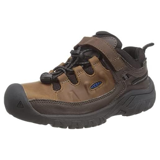 KEEN targhee low waterproof - scarpe da escursionismo, coffee bean/bison, 