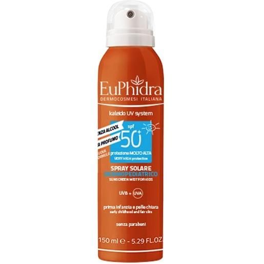 EUPHIDRA kaleido uv system spray solare spf50+ dermopediatrico 150 ml