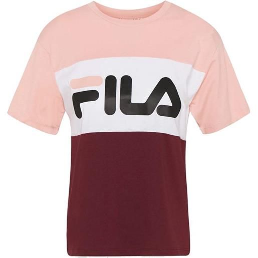 FILA t shirt FILA women allison tee 682125 donna bordeaux, rosa, bianco