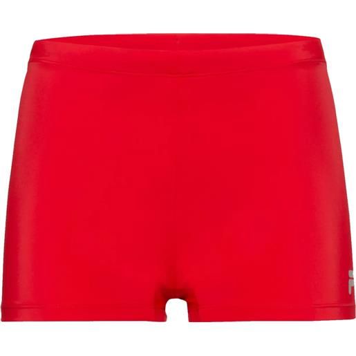 FILA costume da bagno shorts fila sumare swim briefs uomo blu scuro e rosso