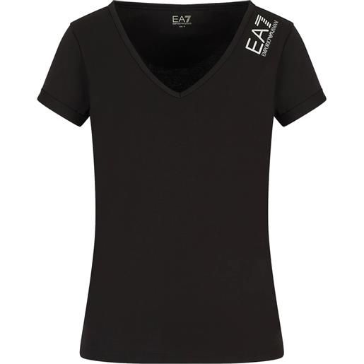 EA7 Emporio Armani t-shirt ea7 3rtt12 tjfkz core lady donna nero