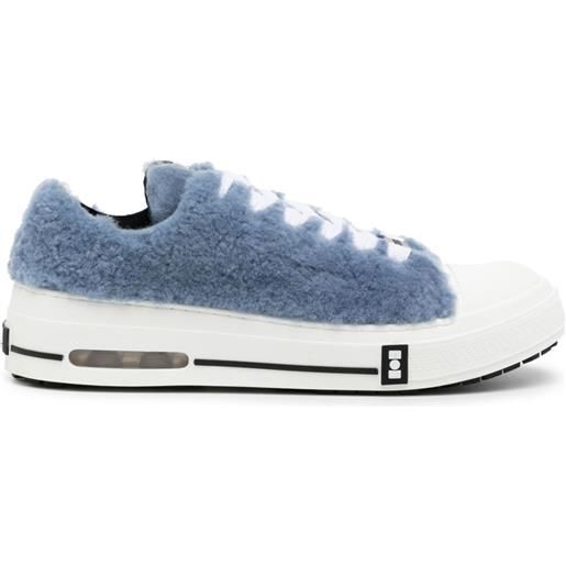 Nahmias sneakers five-o con applicazione logo - blu