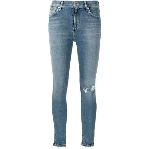 Citizens of Humanity jeans skinny crop - blu