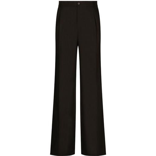 Dolce & Gabbana pantaloni sartoriali - nero