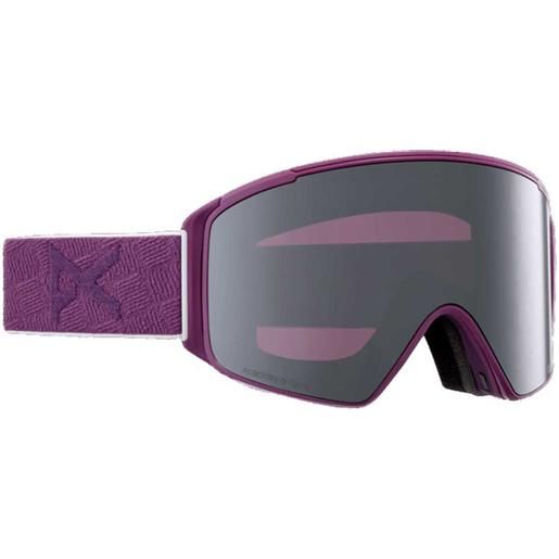 Anon m4s cylindrical ski goggles viola perceive sunny onyx/cat4 - perceive variable violet/cat2