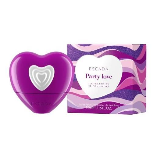 ESCADA party love limited edition 50 ml eau de parfum per donna
