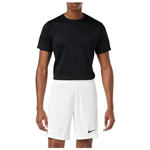 Nike vapor knit iii short pantaloncini da calcio, bianco/bianco/nero, xl uomo