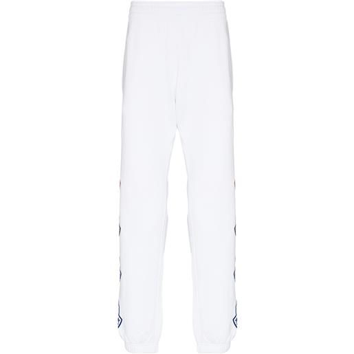 Moncler pantaloni sportivi con stampa - bianco