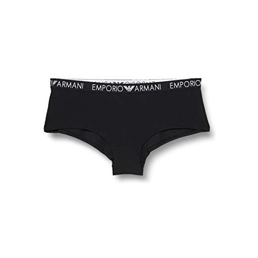 Emporio Armani underwear 2-pack cheeky pants, biancheria intima donna, nero, xs