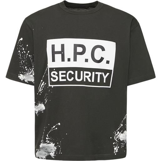 HERON PRESTON t-shirt in jersey di cotone con stampa