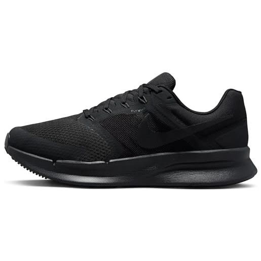 Nike run swift 3, sneaker uomo, black/white-dk smoke grey, 42 eu