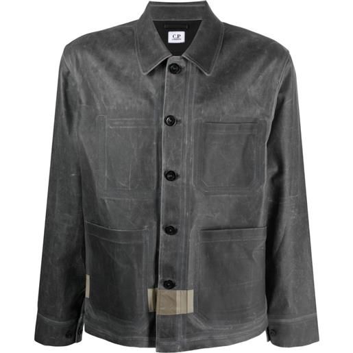 C.P. Company giacca con stampa - nero