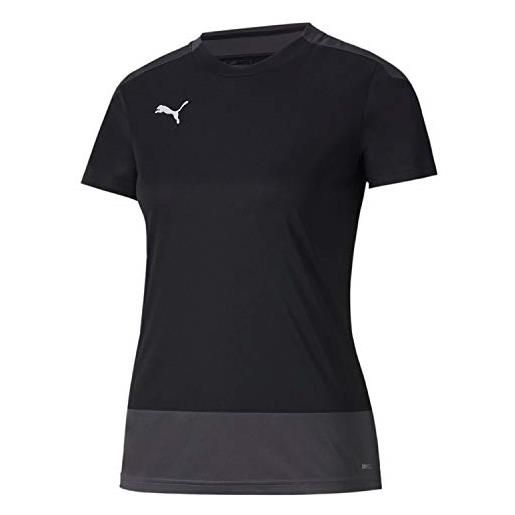 Puma teamgoal 23 training jersey w, maglietta donna, nero (puma black/asphalt), xxl