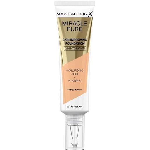 Max Factor fondotinta idratante miracle pure (skin-improving foundation) 30 ml 32 light beige